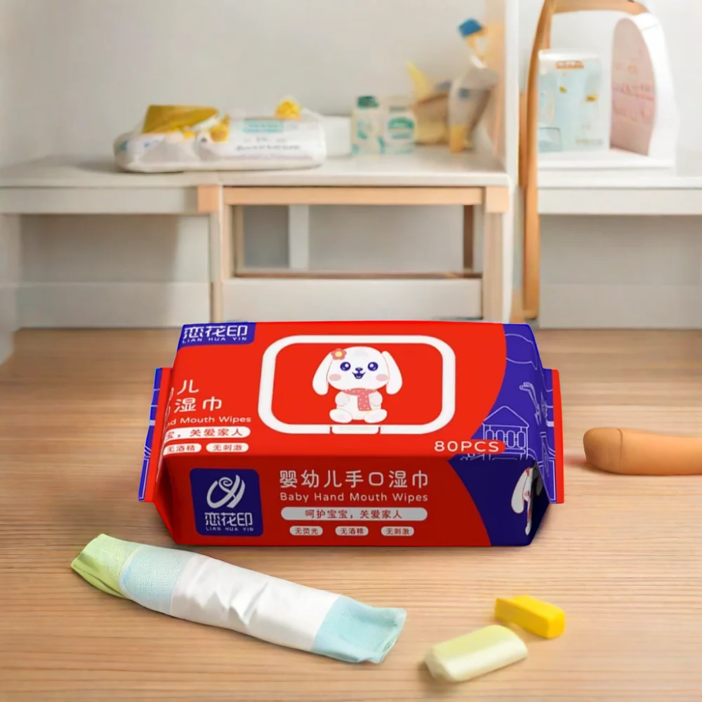 Organic China Private Label Disposable Natural Water Sanitary Sensitive Baby Wet Wipe For Manufacturer