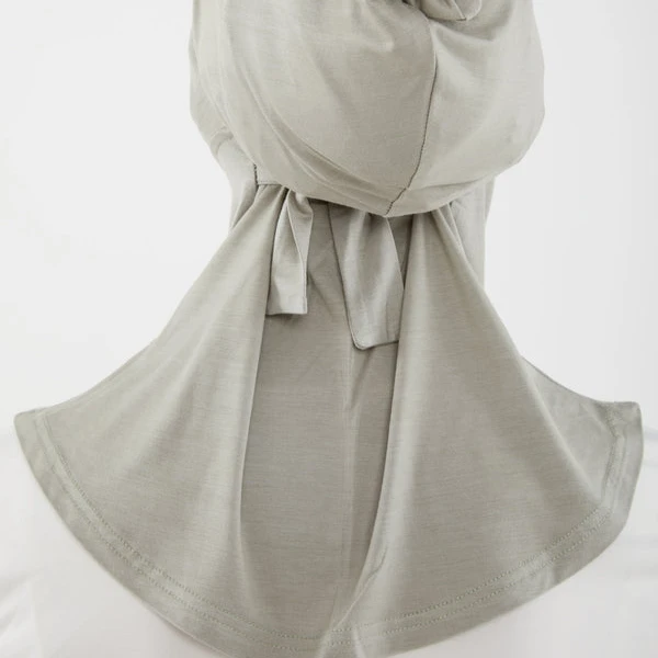 Hot Sale Popular Lila Neck Cover Malaysia Underhijab Premium Tie Back Underscarf Soft Stretchy Plain Color Jersey