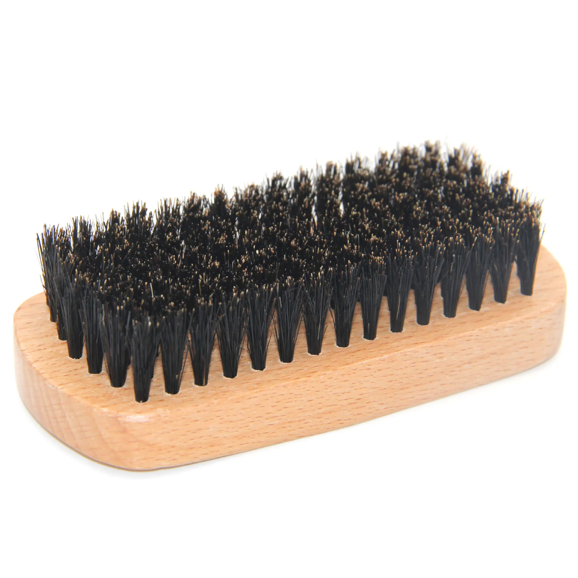 Personal custom made 100% beech brush Boar bristle brush beard massage brush for men