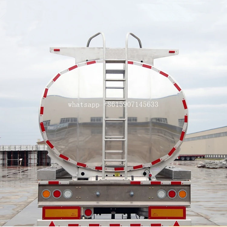 38cbm 42cbm 43cbm топливный бак полуприцеп CLW производитель 3 оси сырой нефти алюминиевый Автоцистерна