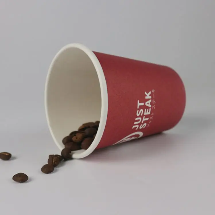 
Hot Sell 8Oz Single Wall Paper Disposable Coffee Cup 
