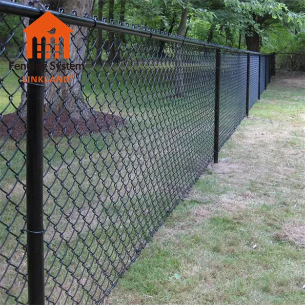 china cheap 8 feet high gi chain link fabric fence fram diamond wire mesh net fencing and accessories cost in kenya