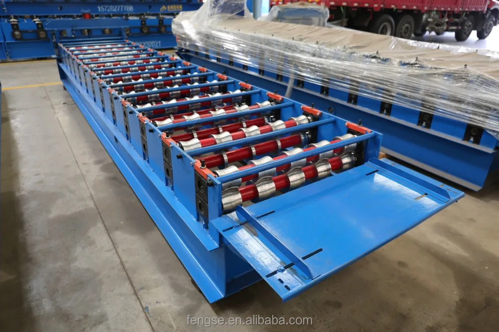 Automatic Corrugated Wave Panel Metal Wall Plate Roof Roofing Sheet Making Tiles Roll Forming Machine Machinery