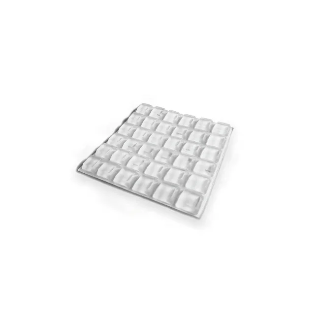 ROHS HTB Injection Transparent Clear Cylindrical Anti-slip Durable Self-adhesive Self Stick Calculators Mobile Phones Bumper Pad