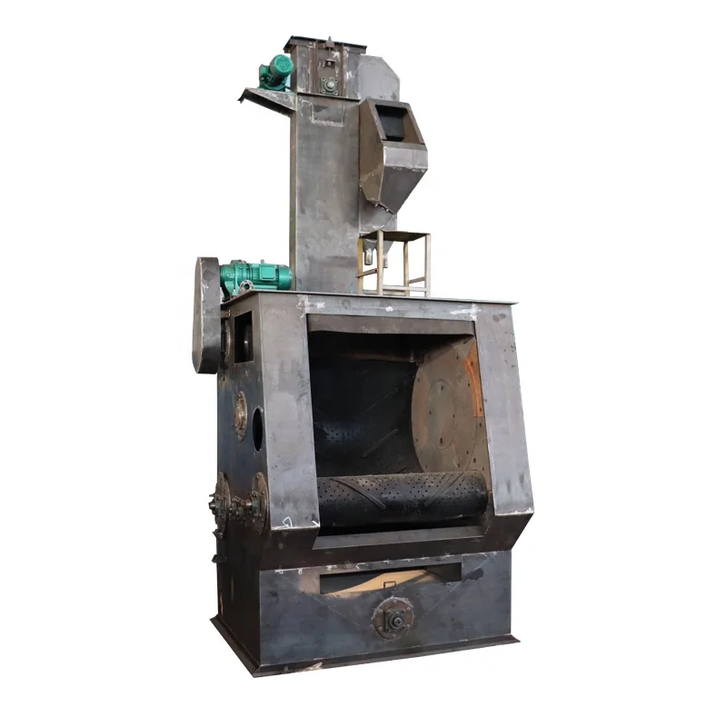 China drum type  tumble belt shot blasting machine
