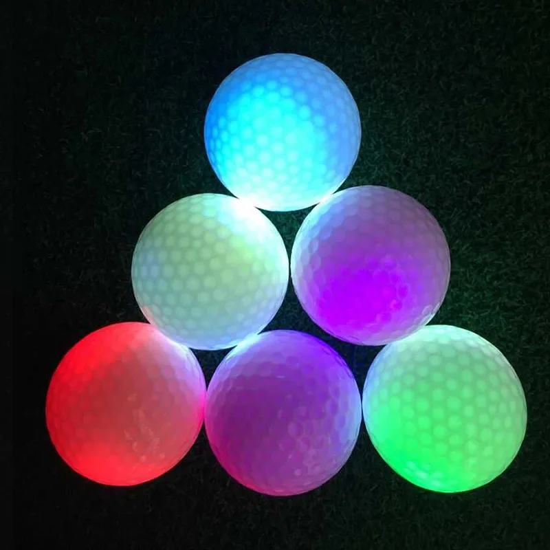 OEM LED electronic golf ball light-up flashing glow golf ball