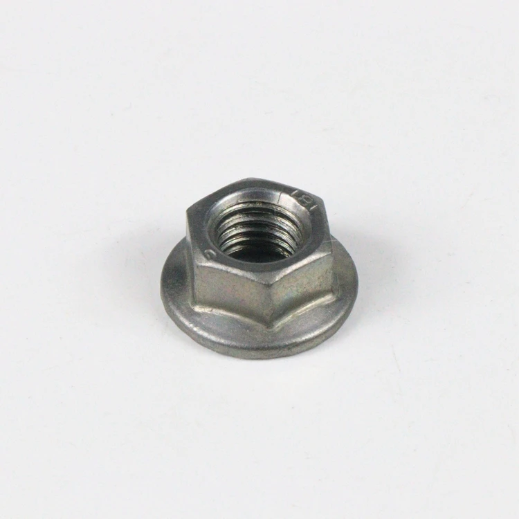 Фланцевые гайки высокого качества, крепежные гайки для автозапчастей, метрические размеры DIN, шестигранные фланцевые гайки, цена