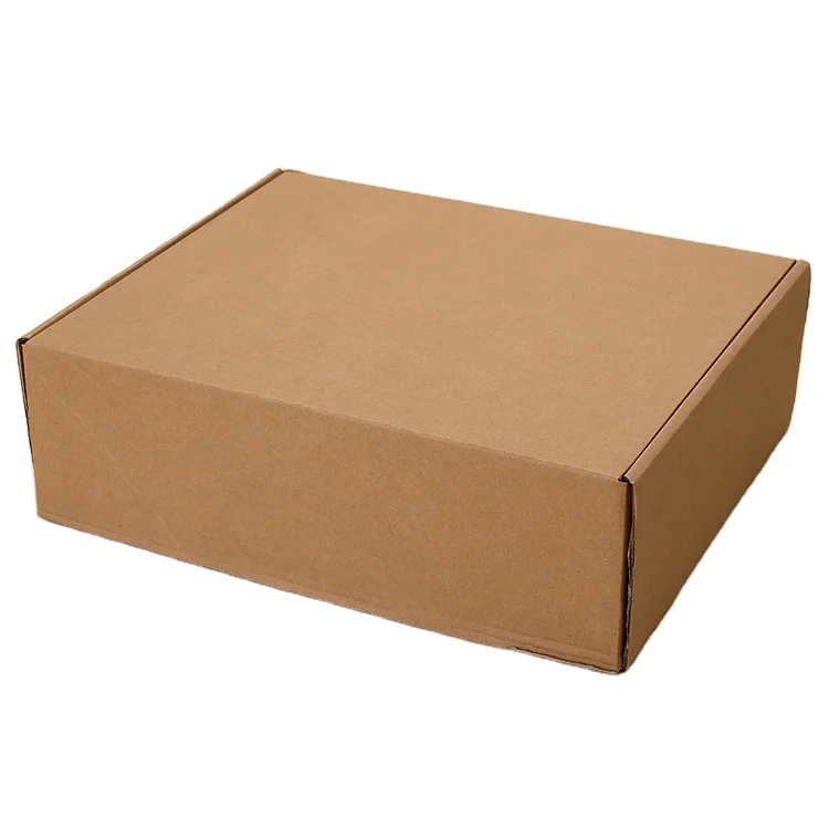 Wholesale Custom Clothing Fold Kraft Paper Box Packaging Biodegradable Corrugated Box