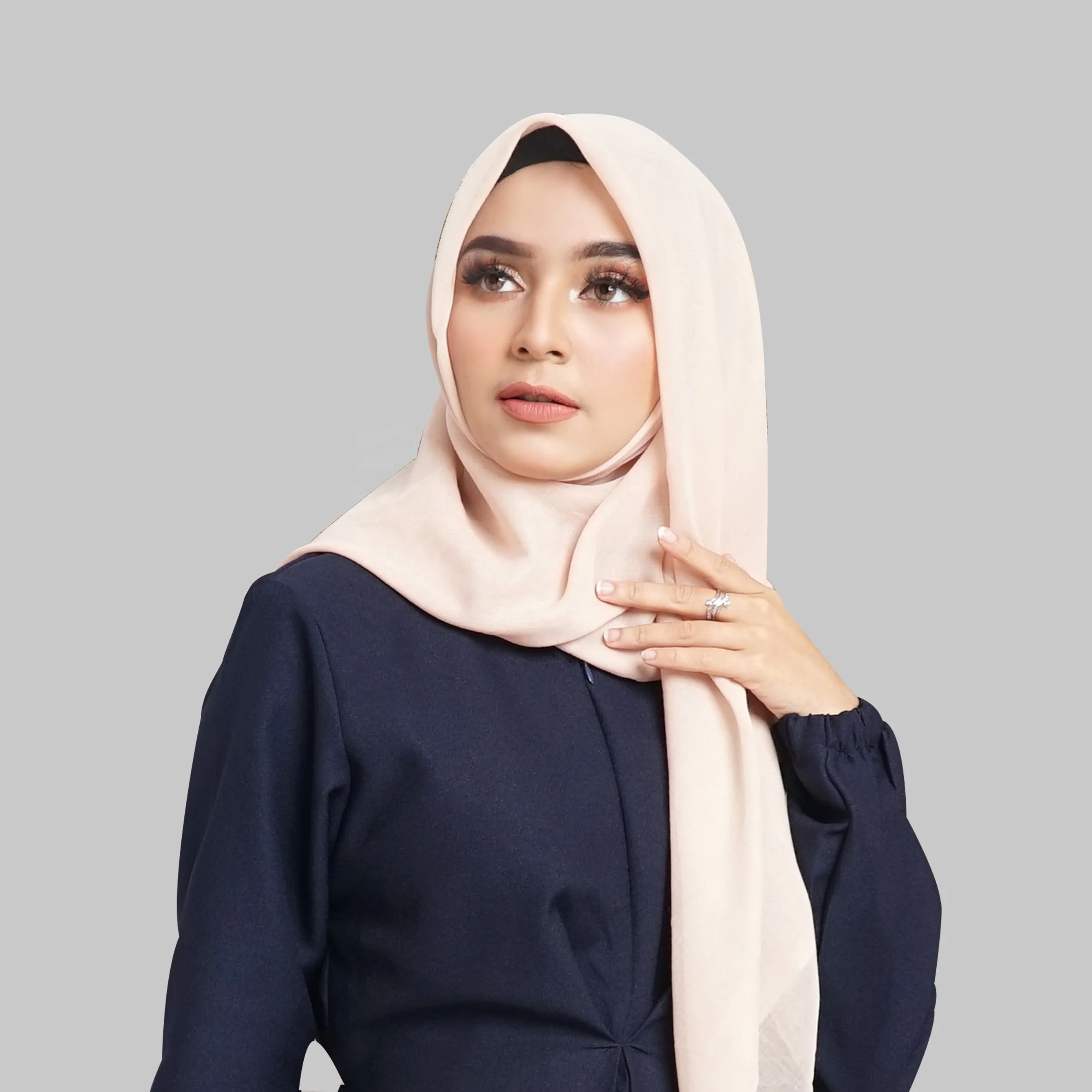 Indonesia Malaysia popular voile fashion muslim hijabs Tudung Bawal Cotton