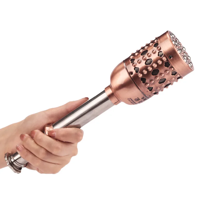 Moxa Roller Copper Moxa Stick Heating Acupuncture Point Therapy  Moxibustion Massage Moxa Roll Burner Stick Body Health Care