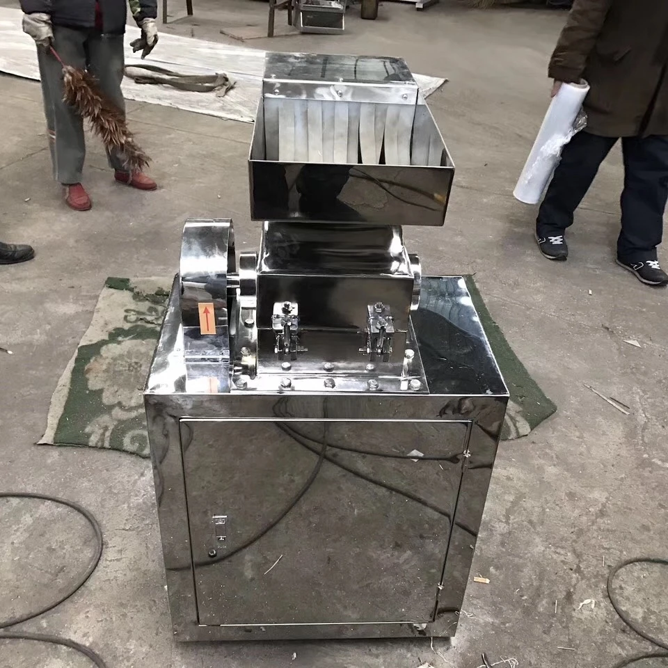 SUS304 coarse crusher for black pepper efficient pepper powder processing machine automatic pepper coarse grinder machine