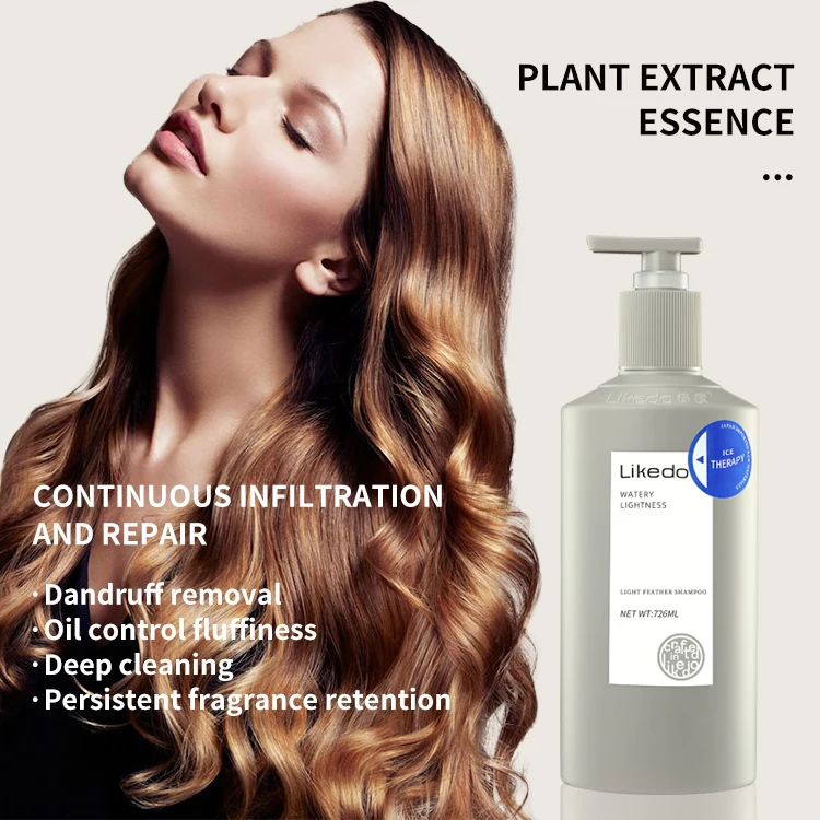 Custom Private Label Natural brazilian hair keratin dandruff scalp treatment shampoo and conditioner