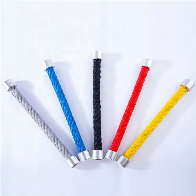 China 16mm Twist Combination Rope Steel Wire Core 4 6 Strands PP Polyester Danline Fishing Playground Rope Climbing Net Cord
