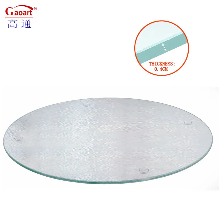 New Arrival Round Cheese Cutting Board Resin Tempered Glass for Home and Kitchen Includes Bread Cutting Features Boxed