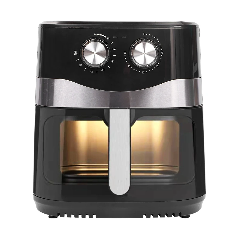 HUINING factory 8.8L Big Capacity Non Stick Power Off Protection All in One Electric  Air Fryer with Visible Window