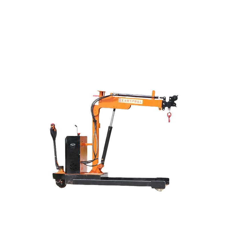 New Mobile Small Crane Full Hydraulic Electric Walking Single-arm Lifting Equipment