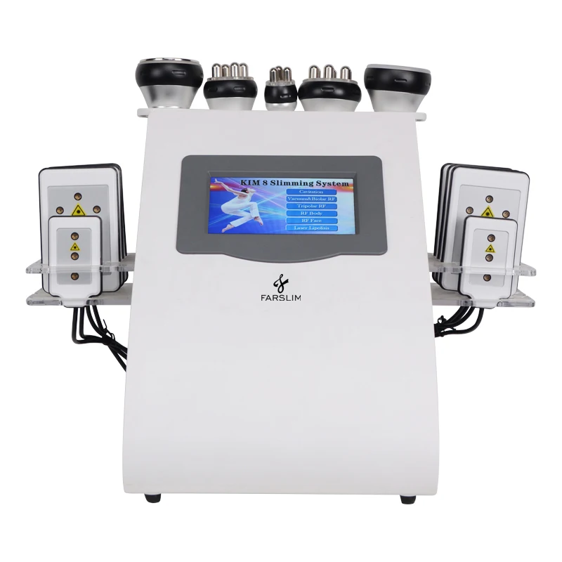 Low Price 40K Body Contouring Face Lifting s shape Cavi Slimming Fat Removal 80k RF Vacuum Cavit Machine