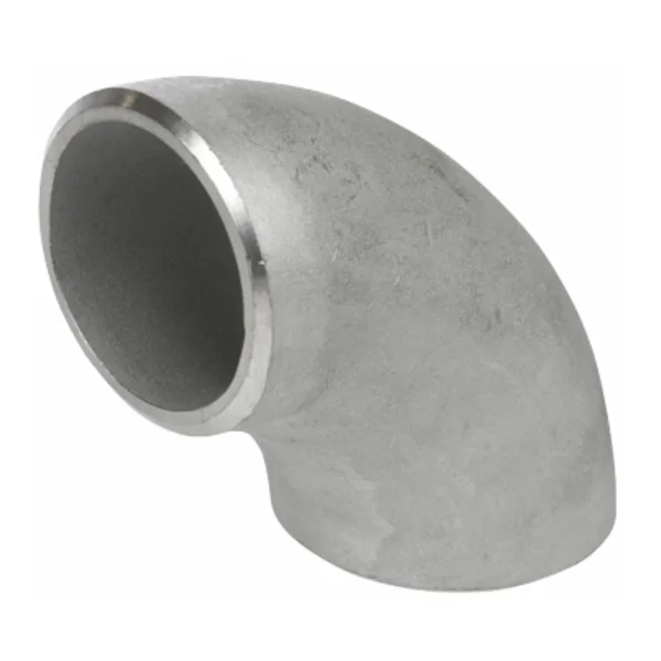 butt welded seamless ASME B16.9 6061 material schedule 40 90 degree aluminum pipe elbows