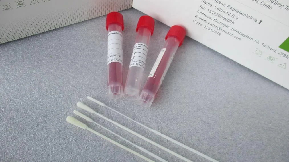 USA certificate VTM/MTM Viral transport medium collection swab sampling tube