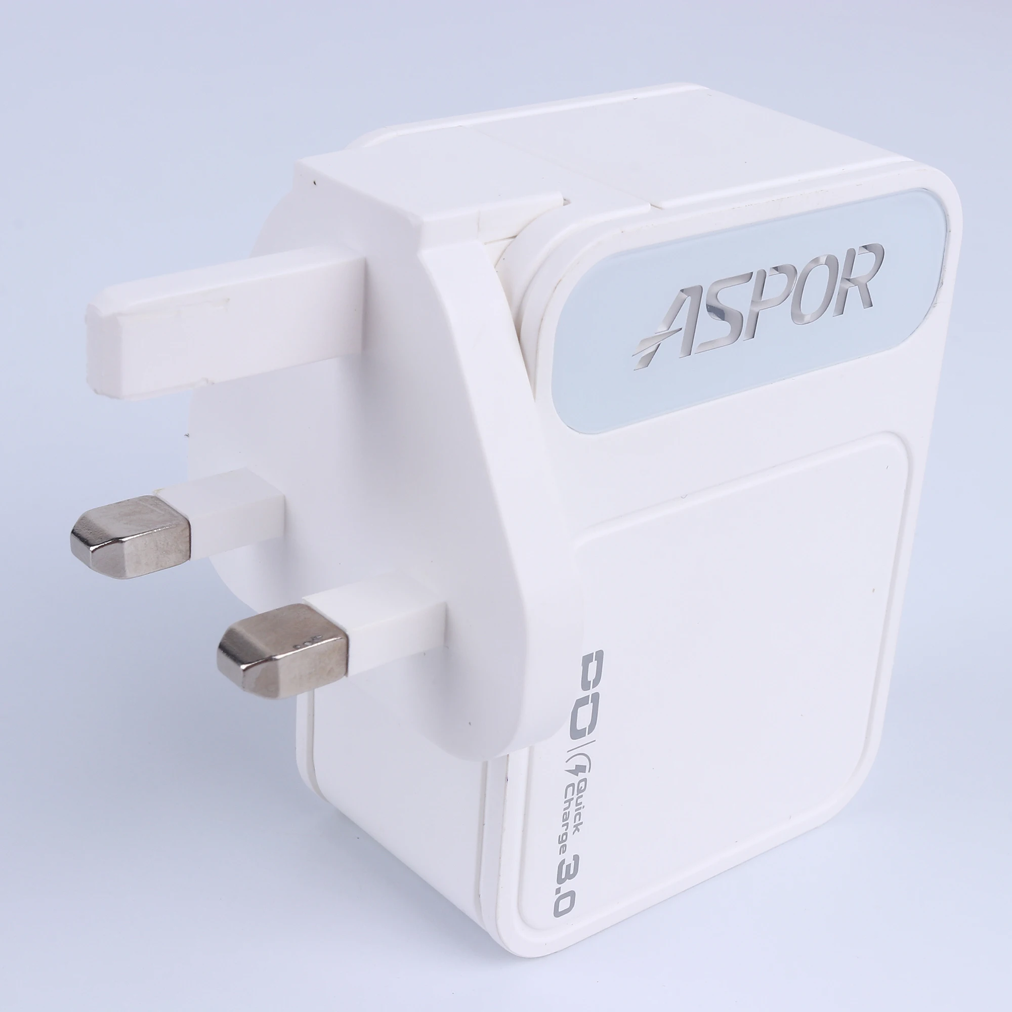 Fast Charger PD 18W QC 3.0  IQ 2.4A Output  UK  PIN ASPOR