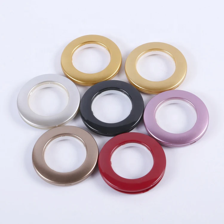 Cheap factory price colorful plastic curtain ring for curtain accessories