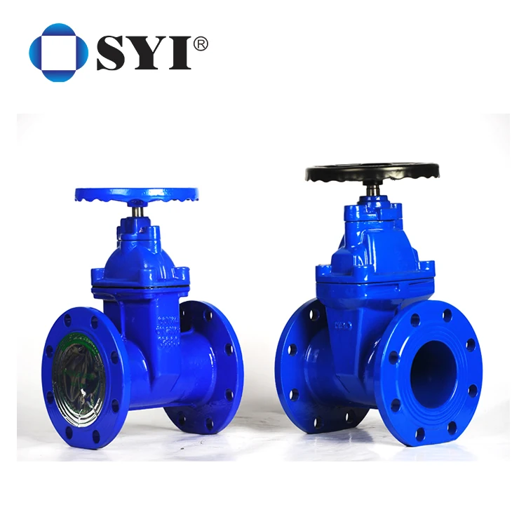 BS5163 Water Oil Gas Non-rising Stem Resilient Seat Ductile Iron Gate Valve