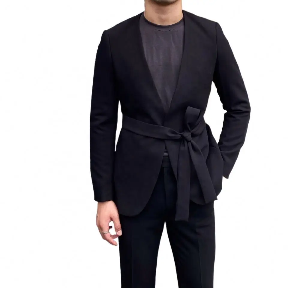 Logo can be customized luxury mens regular fit suits china ready made unstitched piece suits