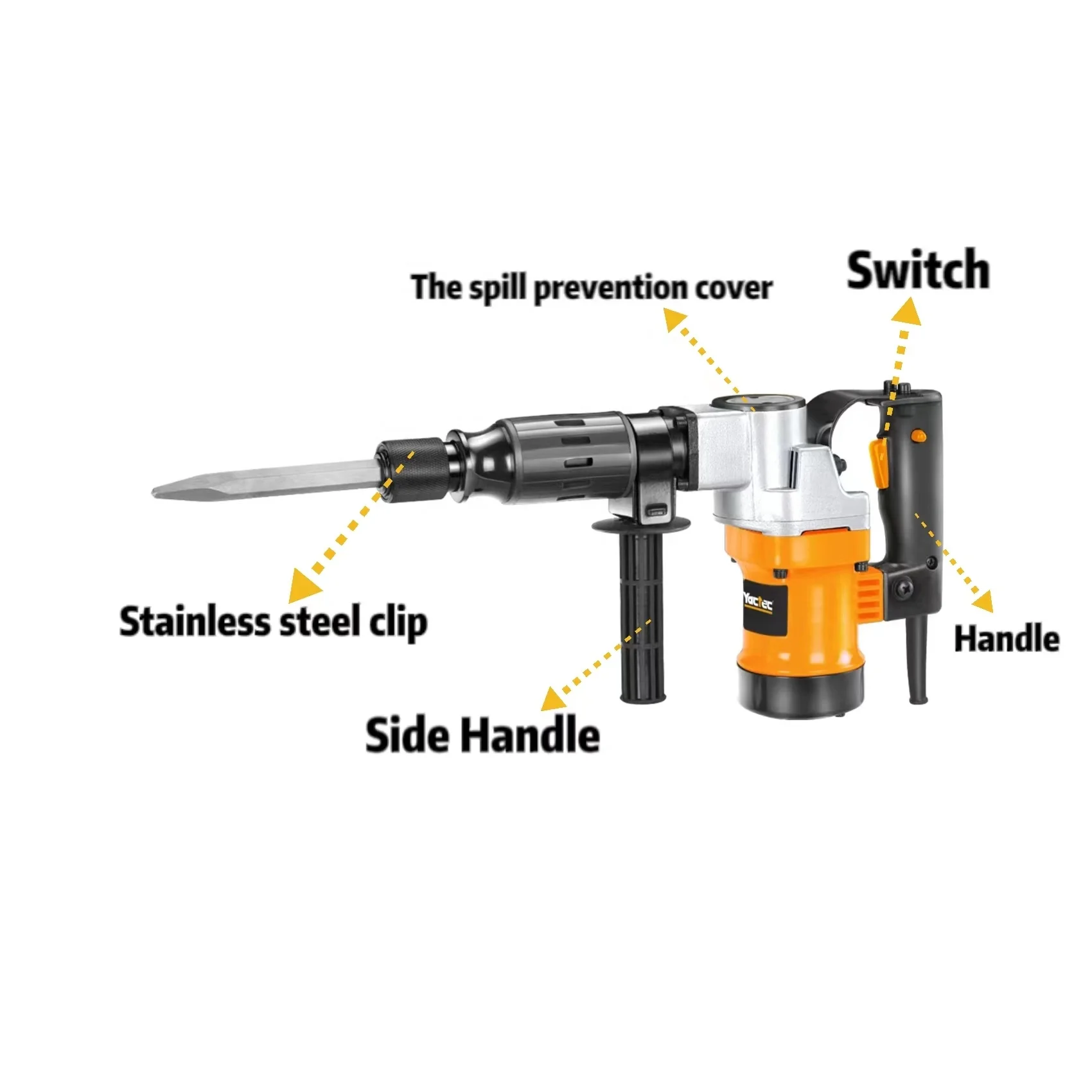 Factory Cheap price  High quality Hammer drill electric 0810 Power Tools Demolition Hammer Drill