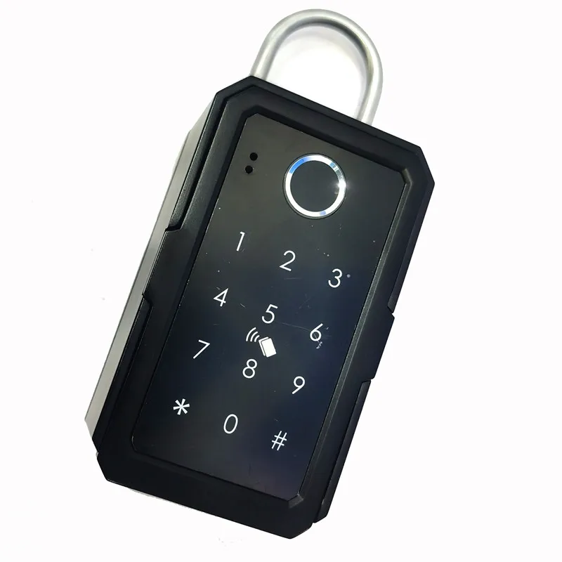 New Style Waterproof Safe Key Box Fingerprint Key Box Locker Smart Key Box Wall Mount