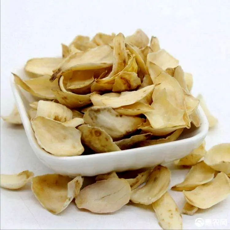 Chinese Traditional Herbal Tea Dried Lily Bulbs Healthy Food Bai He Calla Lily Bulbs Cut Tea