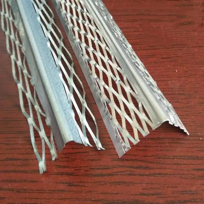 Drywall Plastering Angle Bead Made of Expanded Metal or Perforated Metal Sheet
