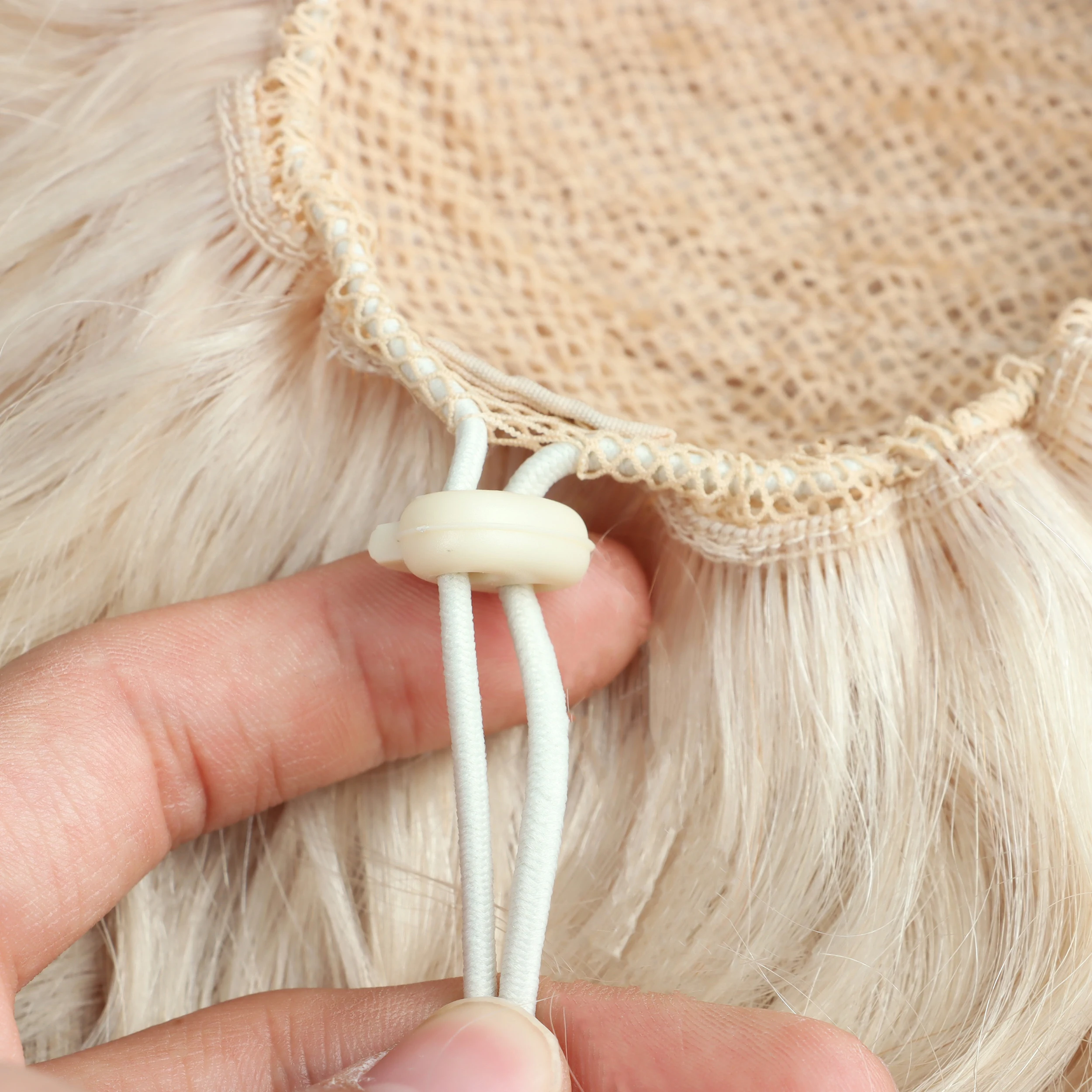 New Style ponytail raw human hair #60 double drawn virgin cuticle aligned drawstring ponytail extensions