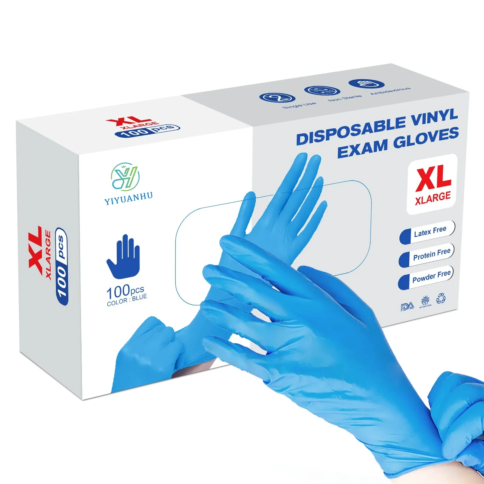 SANWEI Good Quality Black Disposable Nitrile Latex Vinyl Gloves for Household Cleaning nitrile and latex gloves