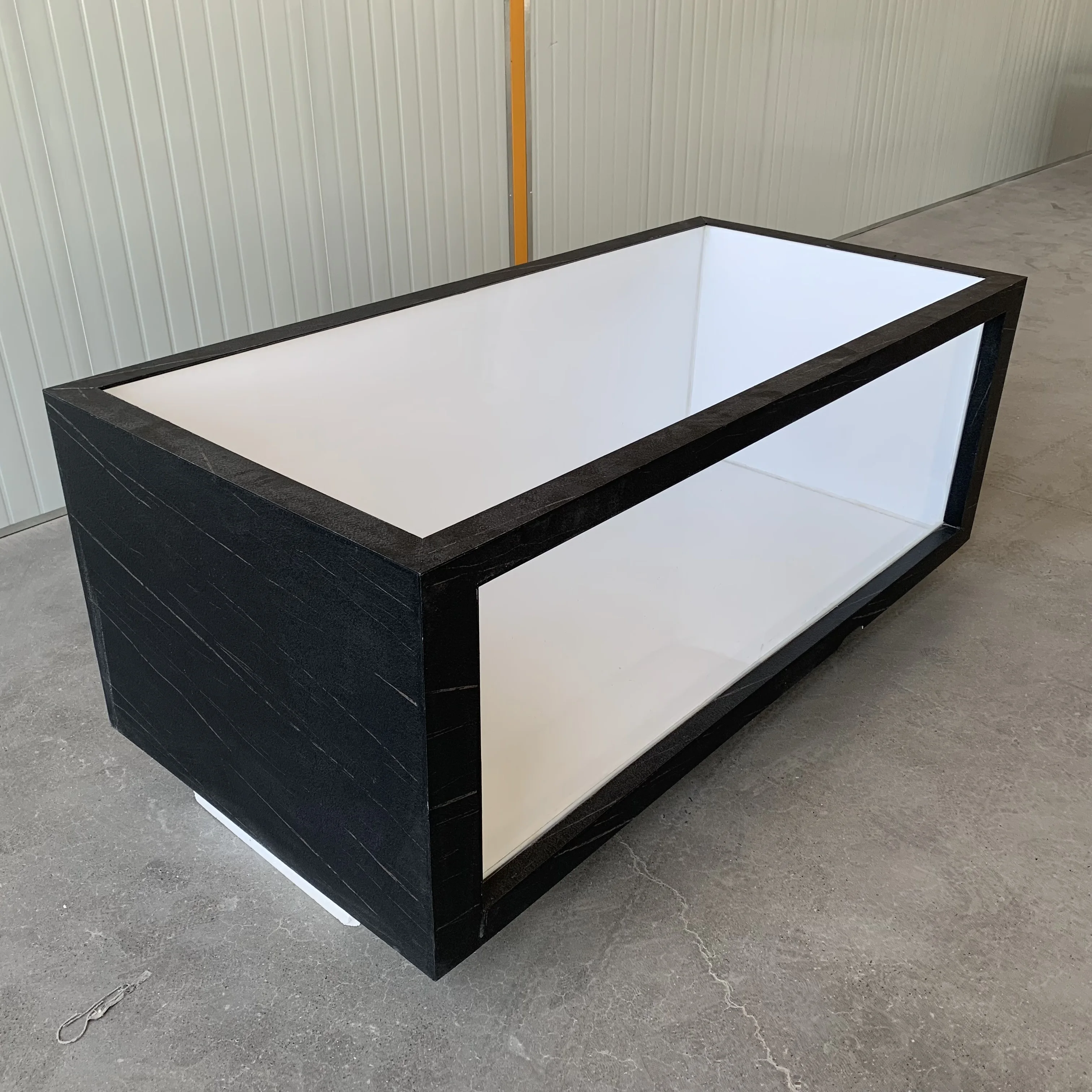 artificial indoor fiberglass luxury aquariums 10000 liter filter large glass bio flock koi fish aquarium tank for sale