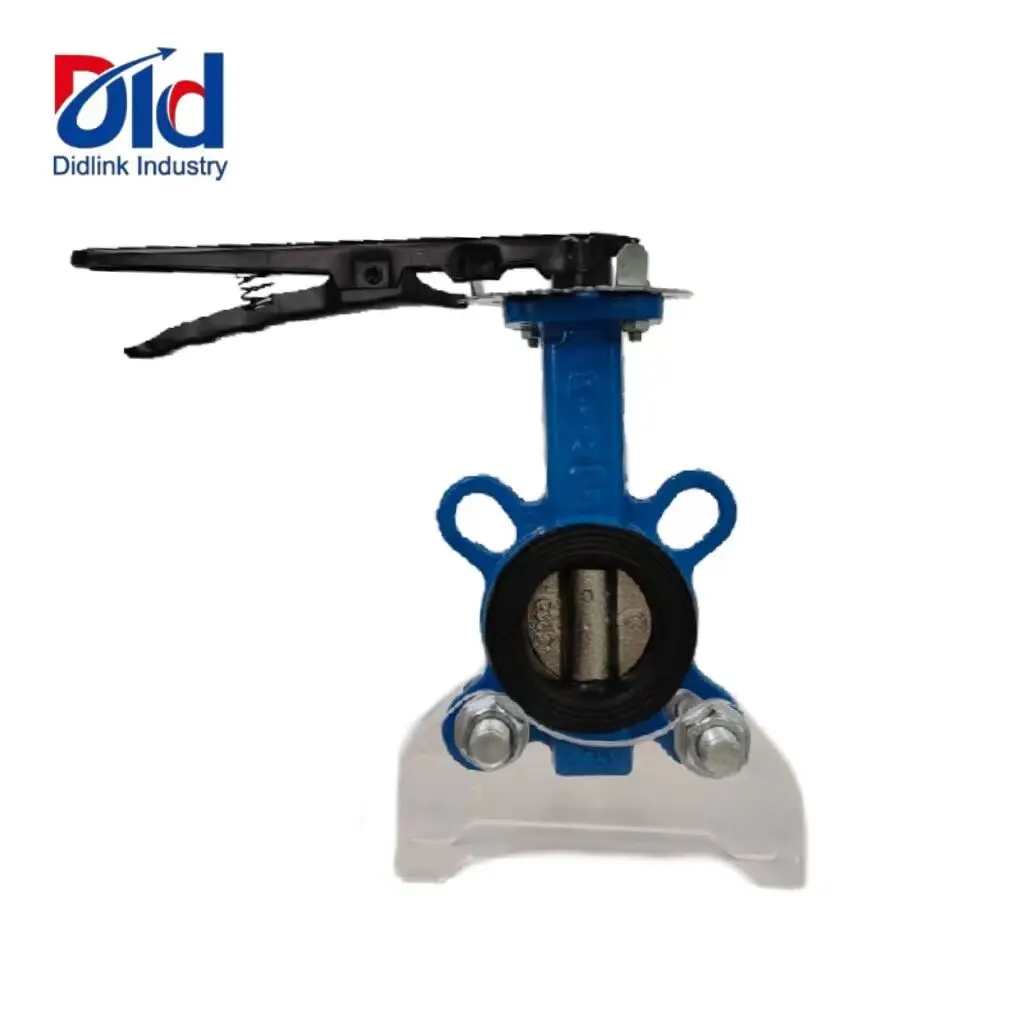 Factory Directly Selling  DIN Standard Ductile Iron / Cast Iron /Stainless Steel Wafer Butterfly Valve