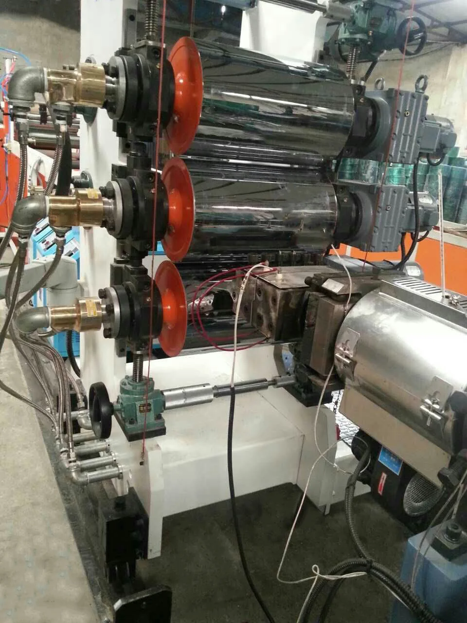 Soft sheet making machine.yashen machinery for transparent pvc sheet