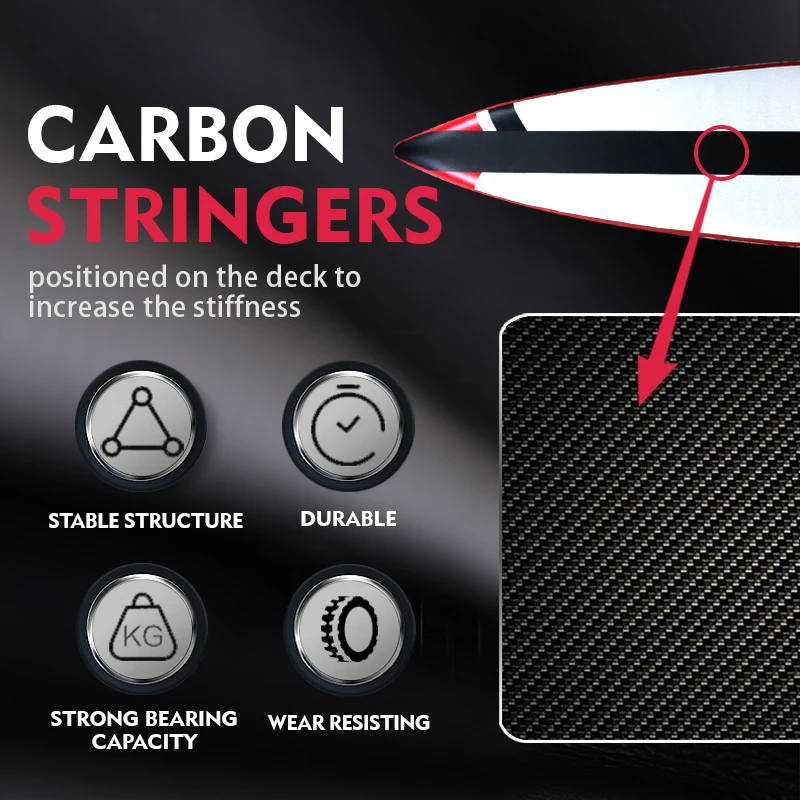 Skatinger china manufacture 14 feet paddleboard sup racing sub board surfboard for sale