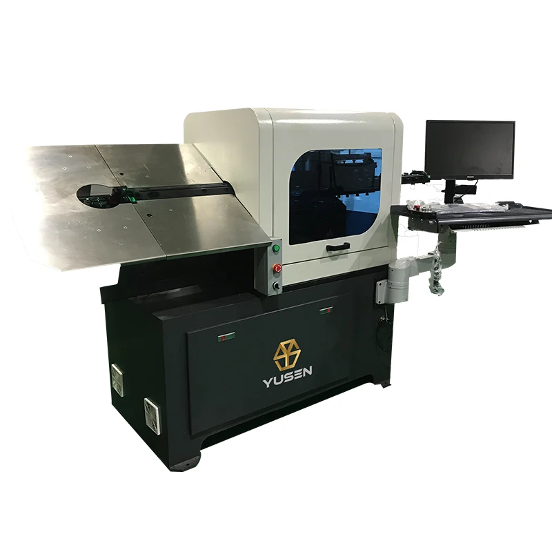 Wire forming bending spring machine