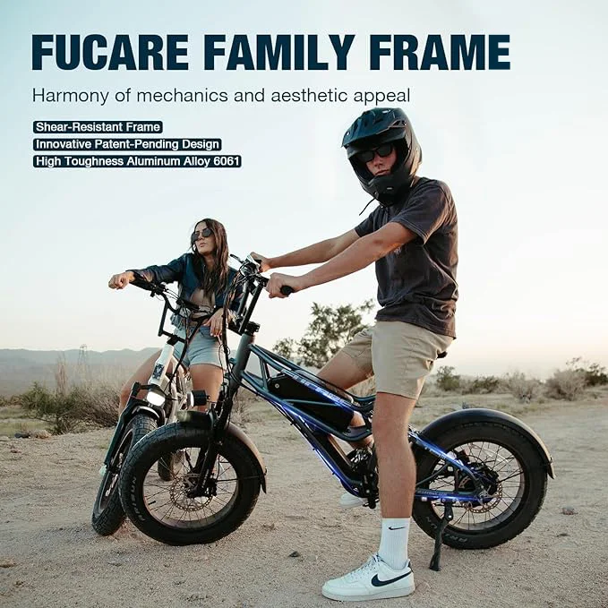 Fucare Scorpio Grey 20-дюймовая 6061 из алюминиевого сплава 190 мм оправа для электрического велосипеда с емкостью загрузки 400 фунтов