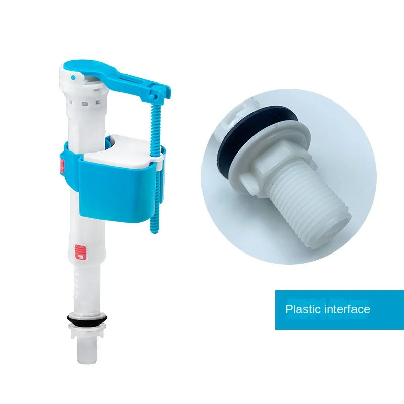 Factory Direct Universal Toilet Water Inlet Valve Plastic Copper Teeth with Suitable Water Tank for Hotel Bathroom Accessory