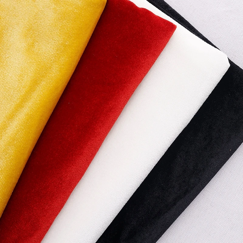 Brand New Slippers Tablecloth, 200D Plain Woven 100% Polyester Super Soft Flocking Textile Furniture Velour Fabric/