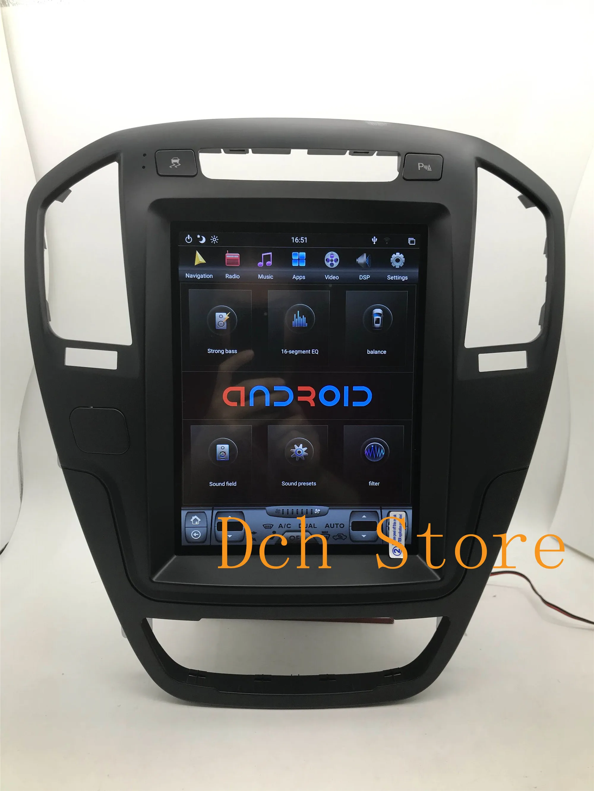 10.4' tesla style Android 11 Car DVD radio GPS PLAYER for Opel Insignia Vauxhall Holden CD300 CD400 radio stereo 8G 128G 8 CORE