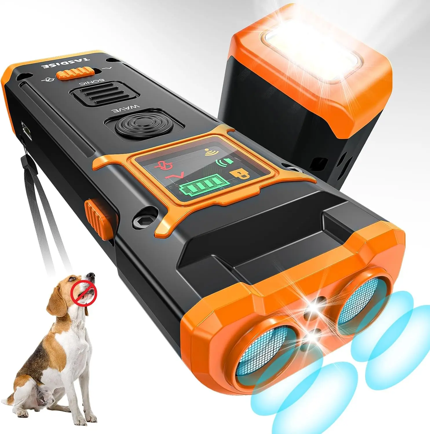 High Frequency Ultrasound Repeller Anti Barking Device Ultrasonic Dog Bark Repellent Device