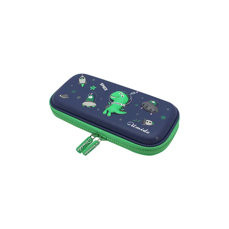 Персонализированный стационарный пенал для ручек, модный пенал для мальчиков и девочек с мультяшными динозаврами, для школы