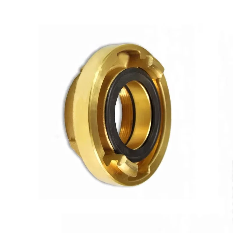 Free sample nickel plated brass cable gland  hexagonal lock nut for industry