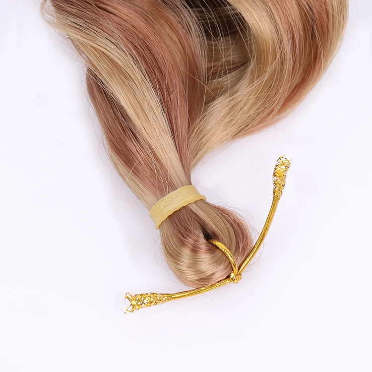 Julianna 150G French Curl Silky Extensions Bundles Loose Wavy Curls Ombre Synthetic Hair Loose Wave Curly Braiding Hair