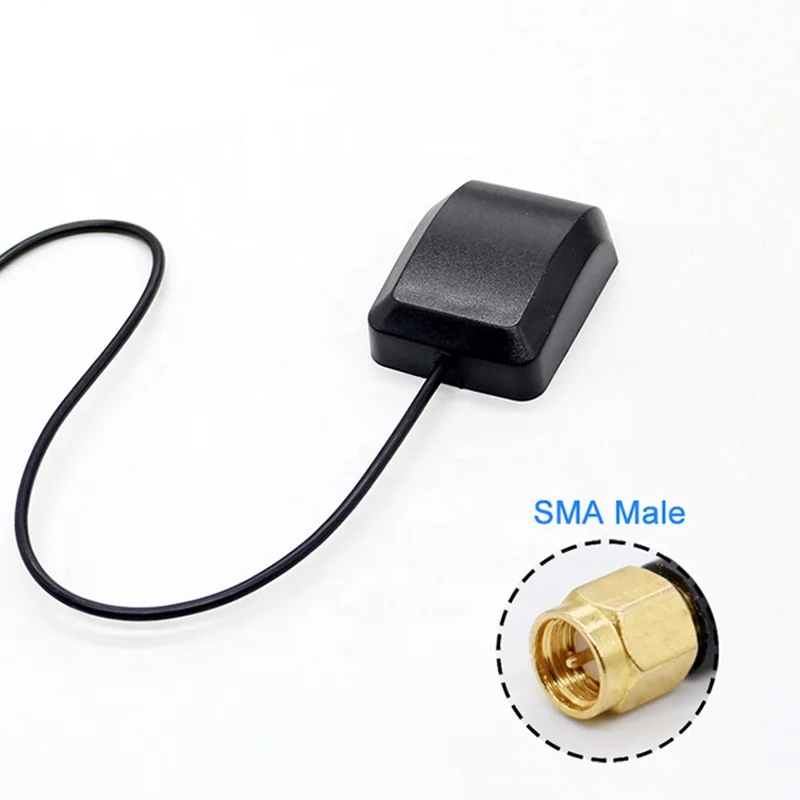  Waterproof High Quality Mmcx Sma Bnc Fakra Ufl 1575 1575.42Mhz 4G Lte Glonass Gsm Combo Tracker Active External Car Gps Antenna