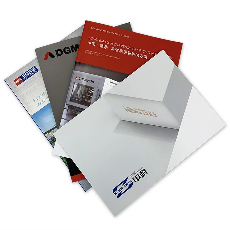 The new cheap price can be customized color exquisite packaging brochure printing