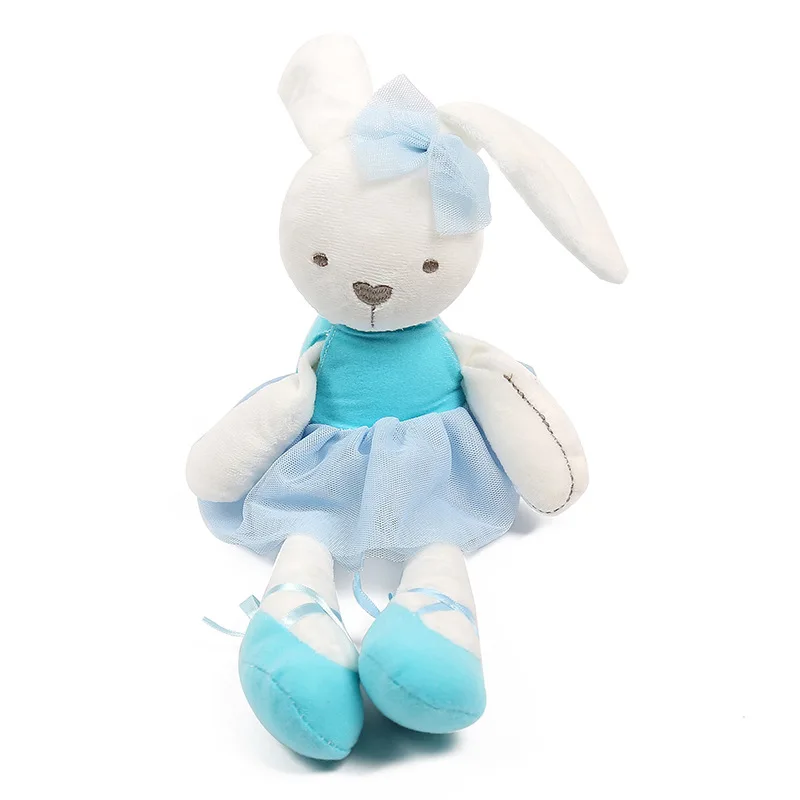 
2020 Cute Rabbit Doll Baby Soft Plush Toys For Children Bunny Sleeping Toys For Infants 