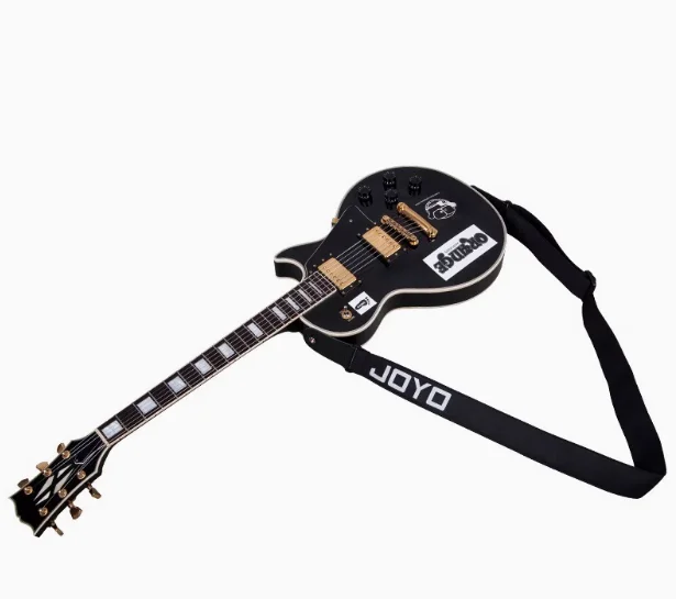 JOYO Zhuo Le JS-01 Folk Electric Wood Guitar Strap for Men Women Jazz Strap Single Shoulder Woven Design Made of Plastic